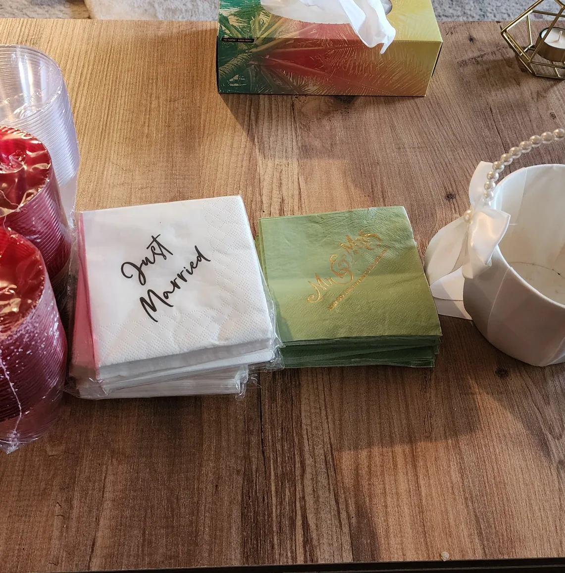 Wedding Napkins #cleanout