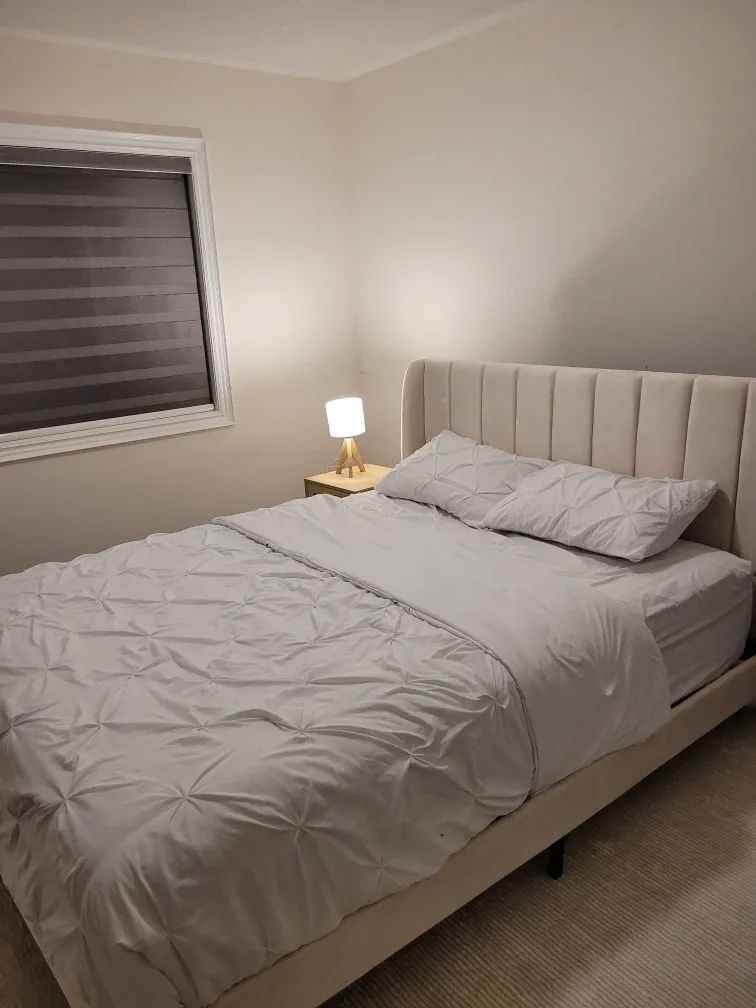 Queen Size Bed Frame - Beige image indicator(3)