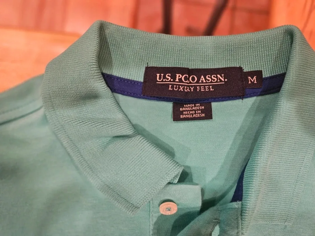 2 U.S. Polo Assn. Polo Shirts - Size M image indicator(5)