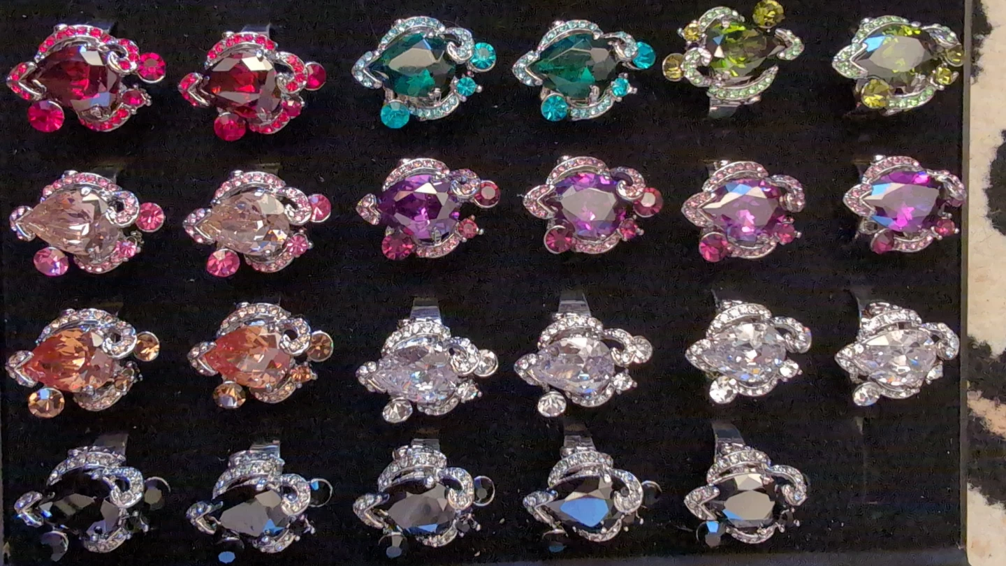Assorted Rhinestone Rings - photo 4
