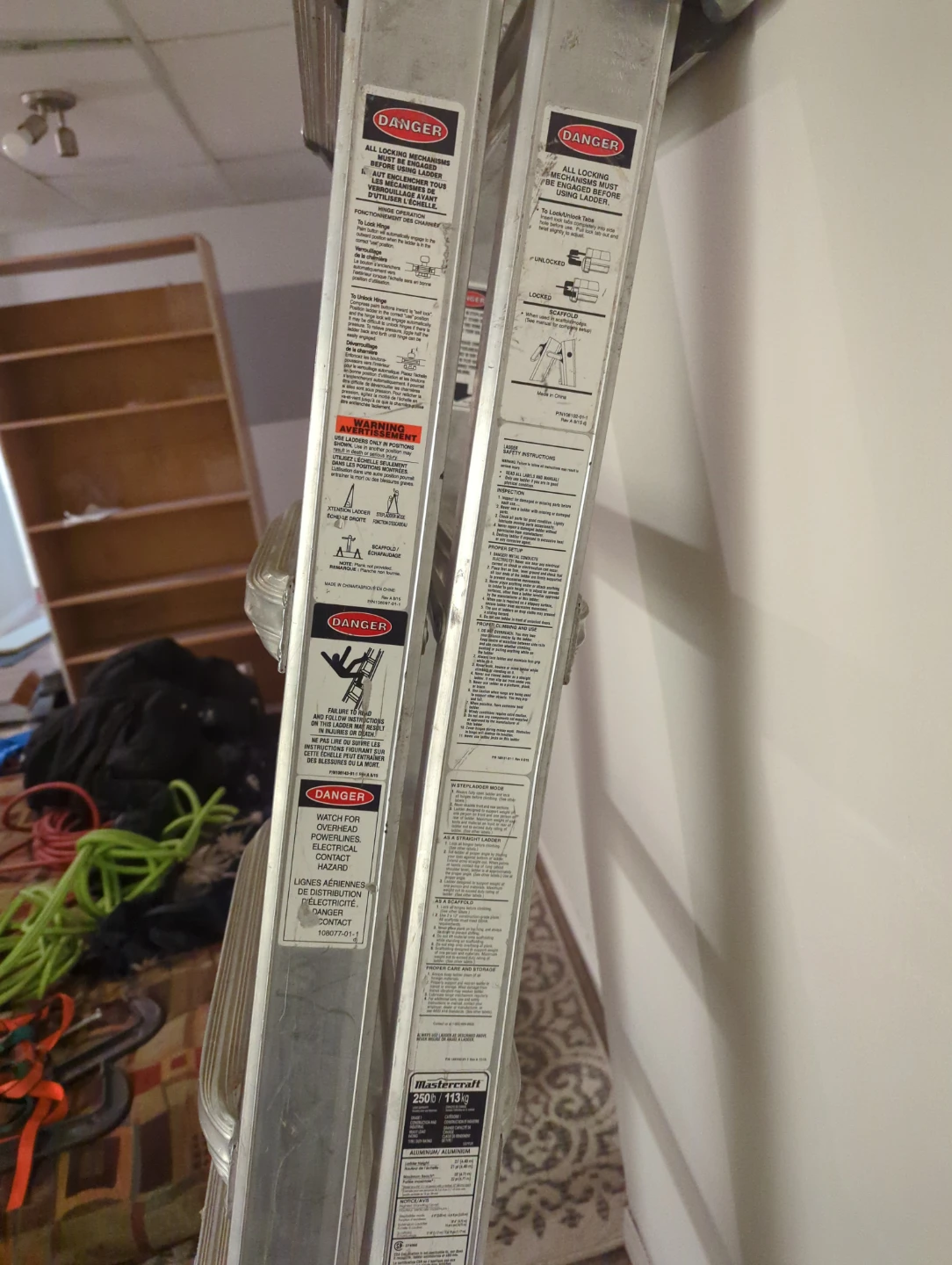 Mastercraft 3-in-1 Aluminum Ladder - photo 3