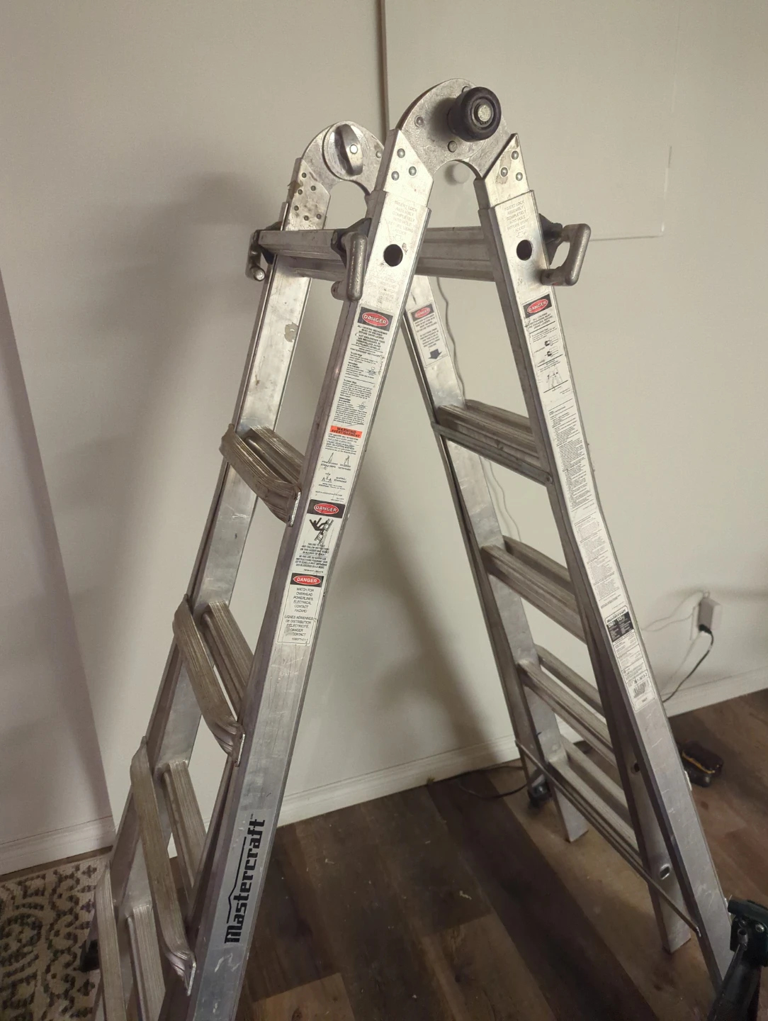 Mastercraft 3-in-1 Aluminum Ladder - photo 4