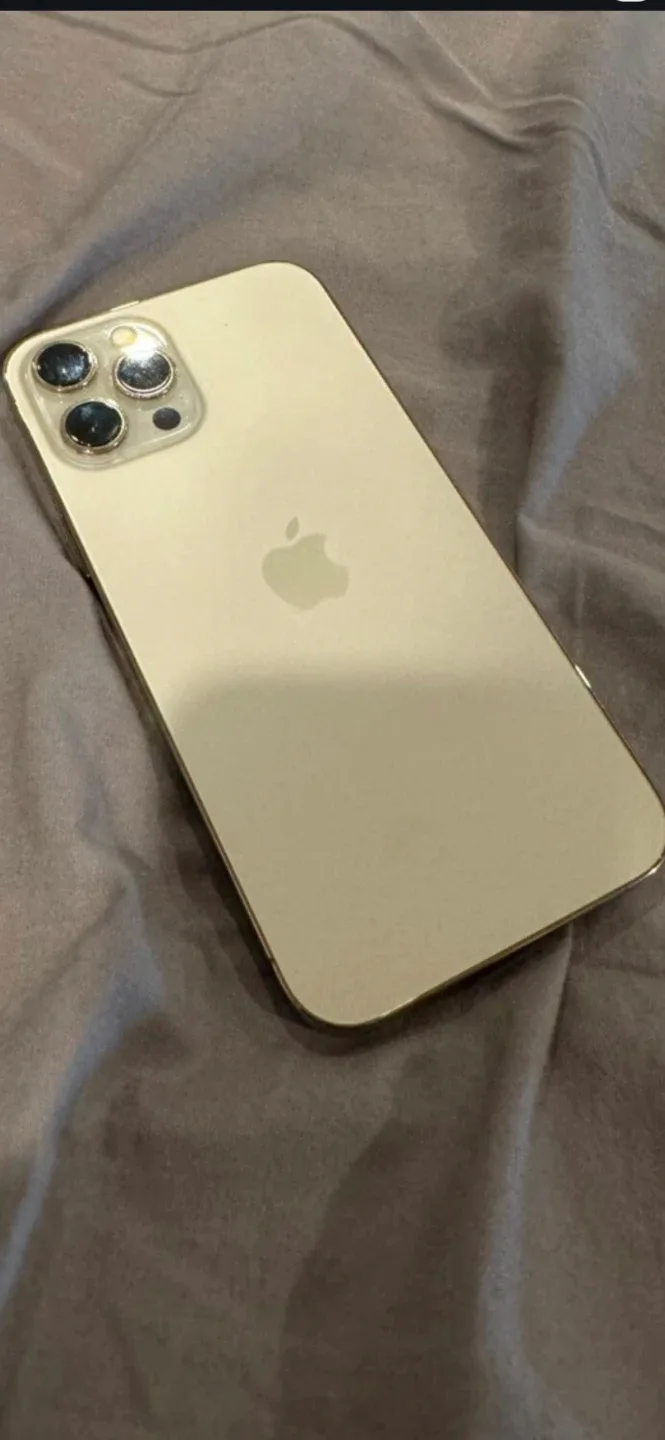 iphone 12 pro max 256gb - gold -