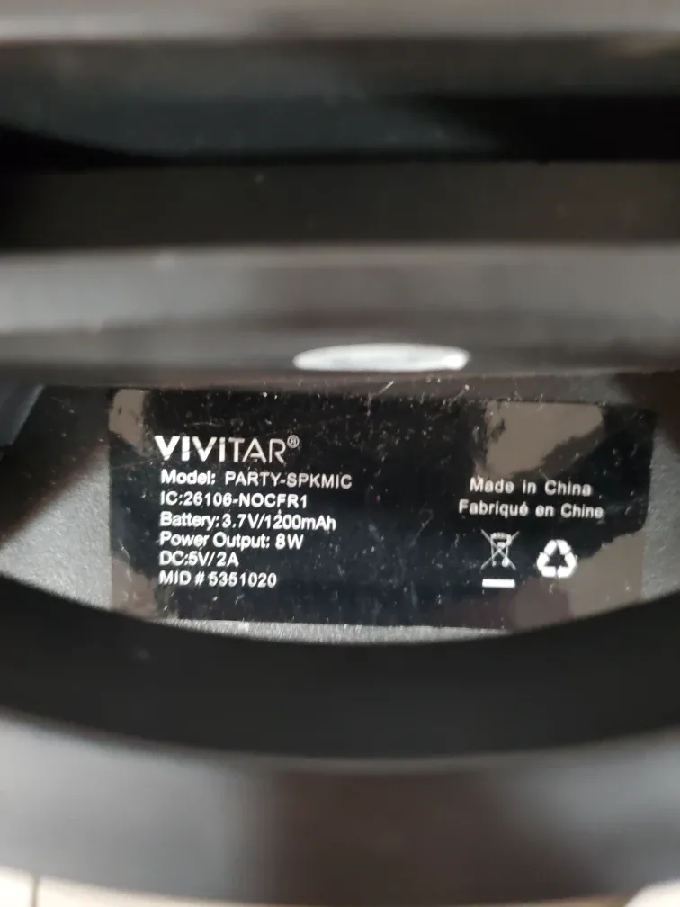 Party Speaker with Microphone - karaoke image indicator(7)