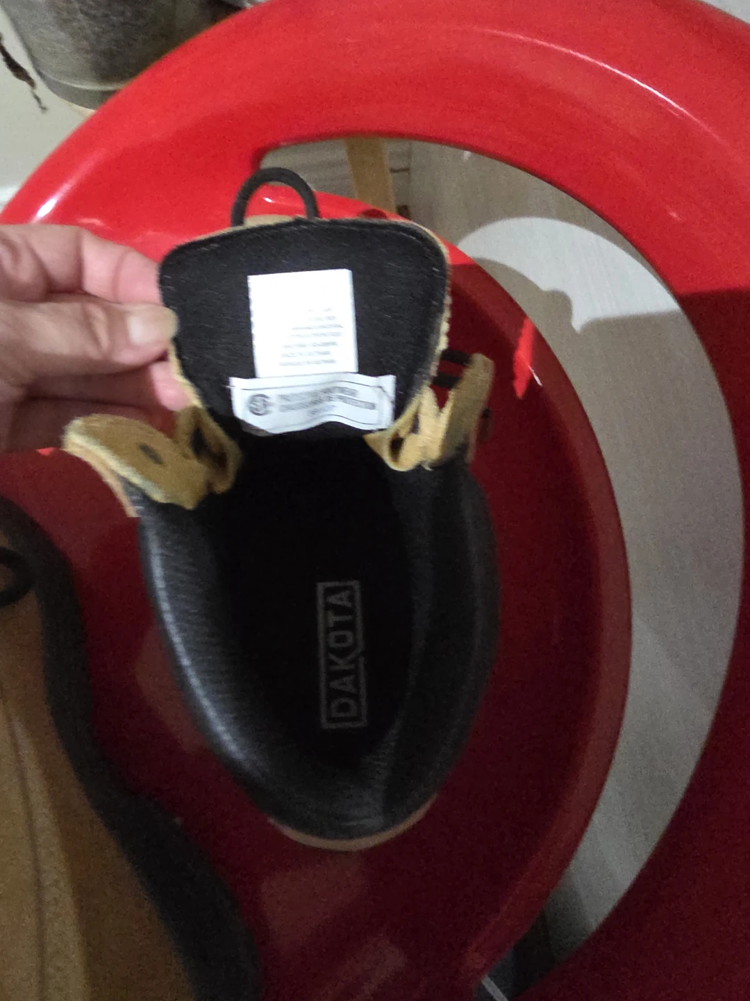 Dakota Steel toe shoes