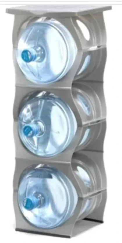 Water Bottle Storage Rack - Holds 3 Bottles
