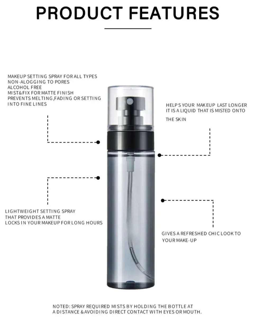 Janiah Beauty Essentials Makeup Setting Spray - photo 4