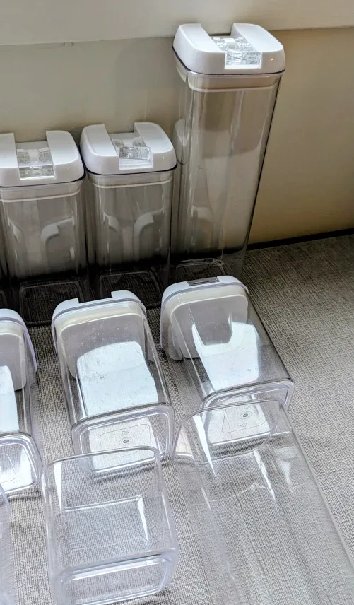 Set of 17 Clear Food Storage Containers image indicator(4)