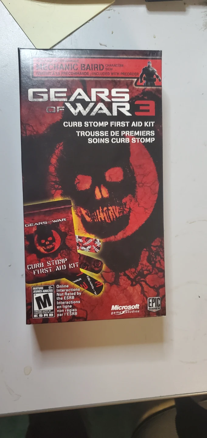 Rare Gears of War 3 Curb Stomp First Aid Kit