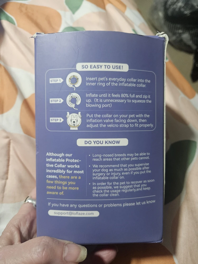 Loflazo Lazy Cone Inflatable Protective Collar - XL - photo 3