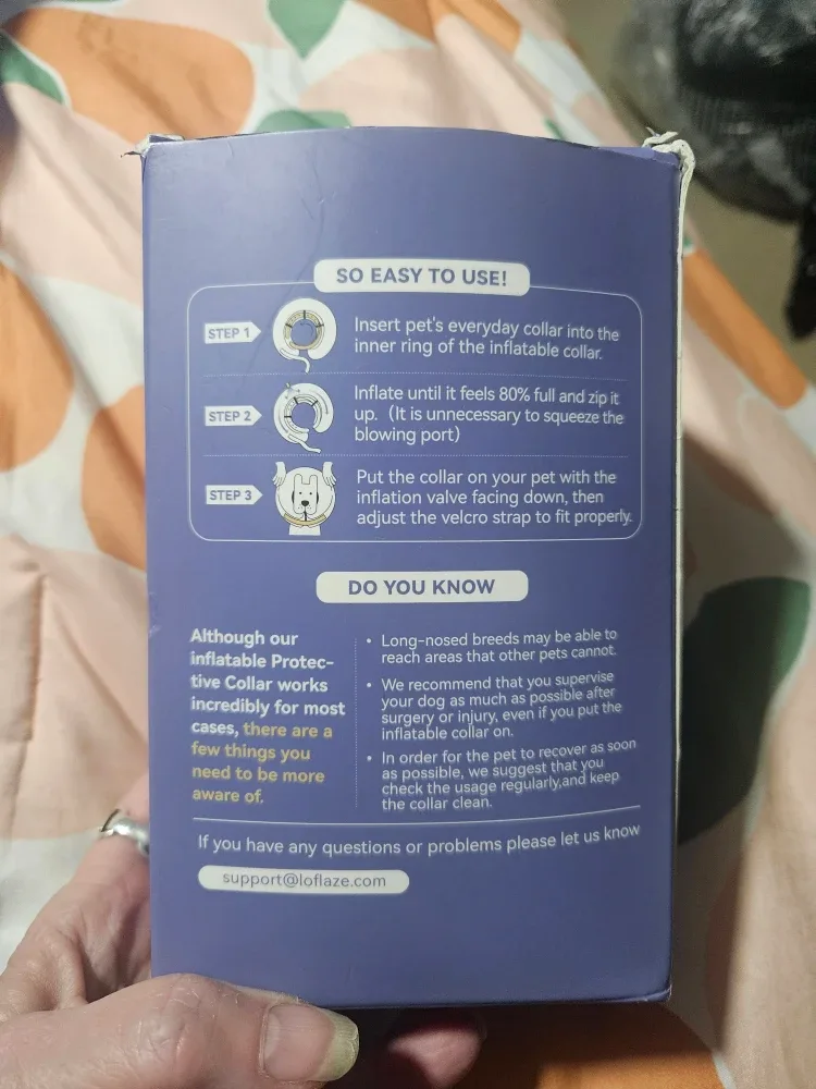 Loflazo Lazy Cone Inflatable Protective Collar - XL image indicator(3)