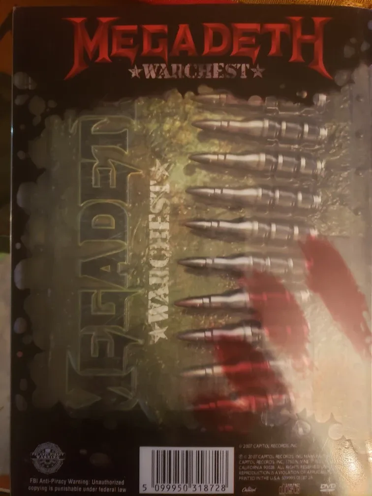 Megadeth Warchest DVD Box Set