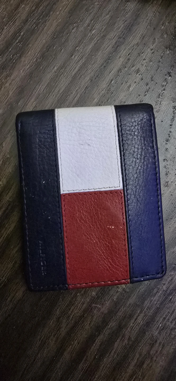 Tommy Hilfiger Leather Wallet - Blue
