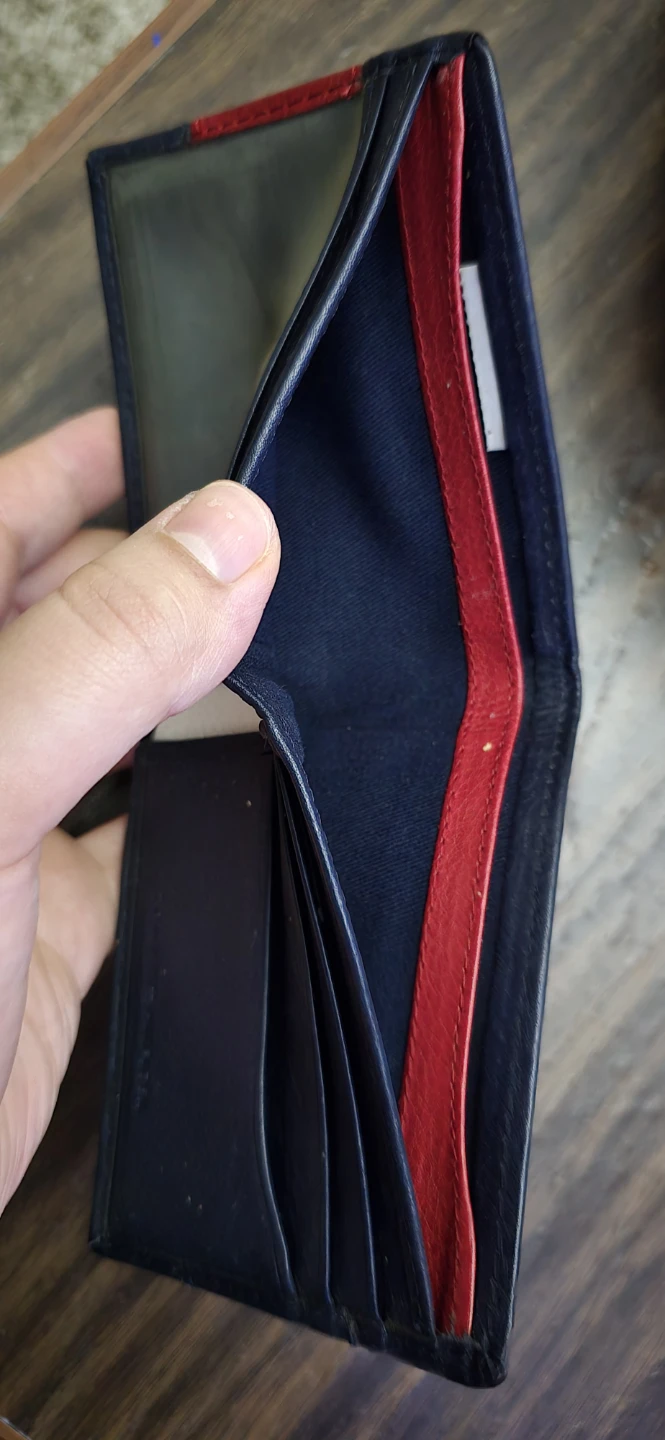 Tommy Hilfiger Leather Wallet - Blue - photo 3