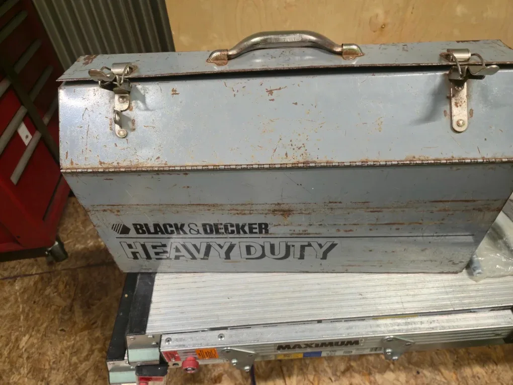 Black & Decker Heavy Duty Tool Box with Tools