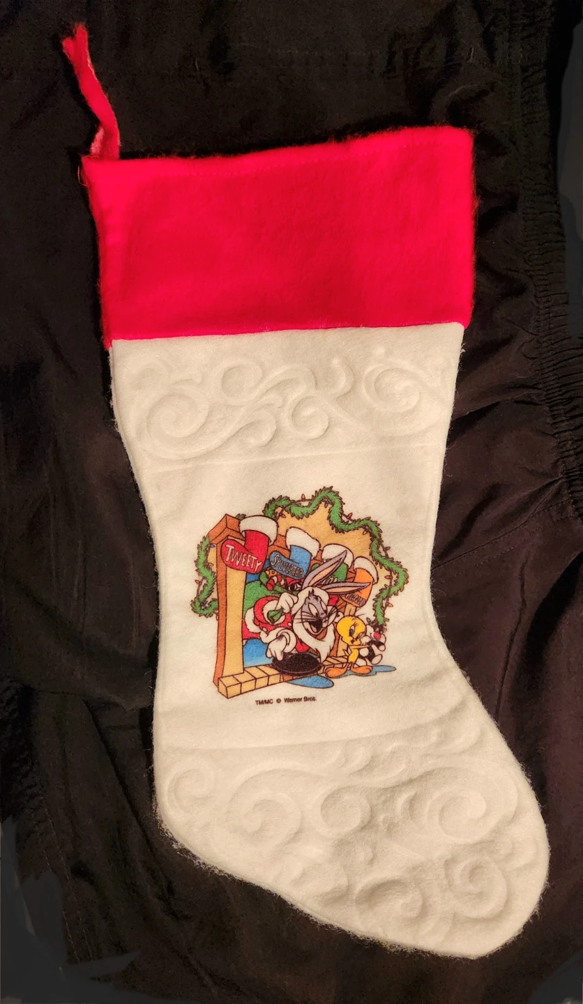 Warner Bros. 14 inch Christmas Stocking
