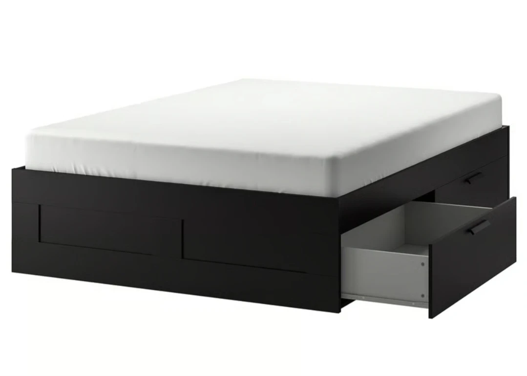 PICK UP TODAY DEC 30TH- Full Size Bed Frame with Storage