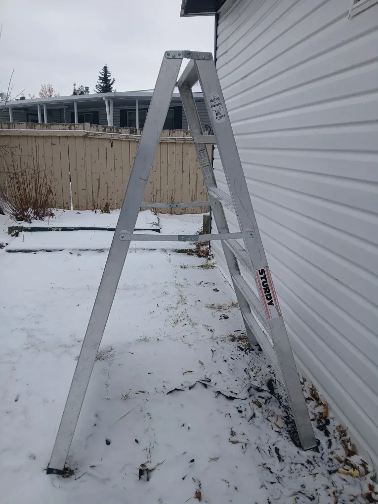 Sturdy Aluminum Ladder