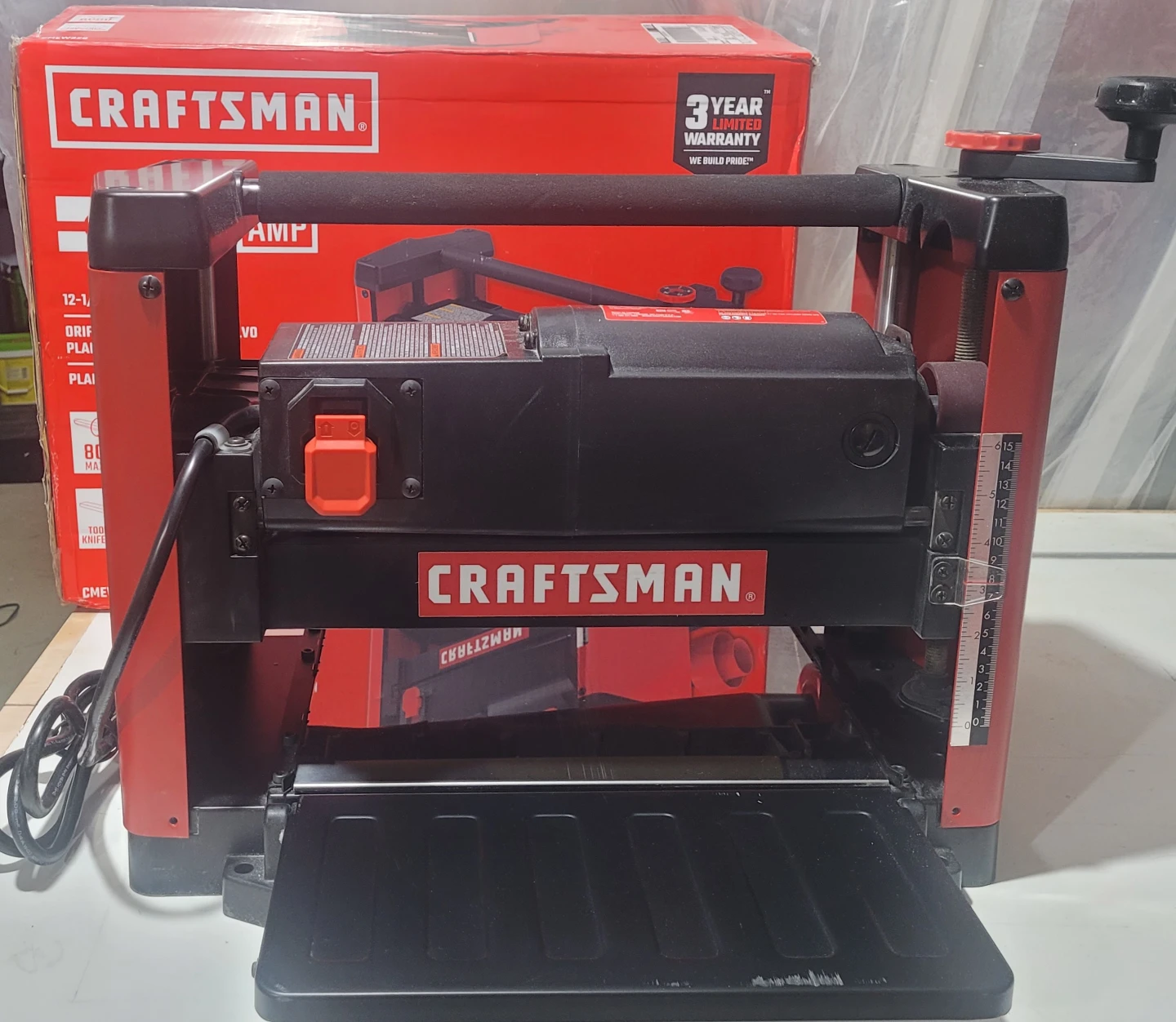 Craftsman 15.0 Amp 12 1/2" Thickness Planer