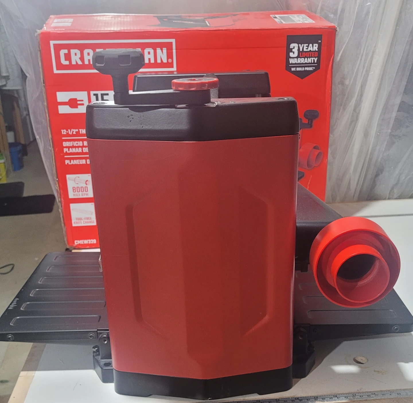 Craftsman 15.0 Amp 12 1/2" Thickness Planer - photo 3
