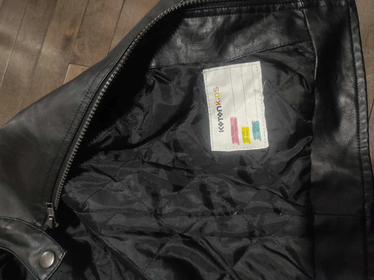 Koton Kids Black Jacket Size 6-7 - photo 5