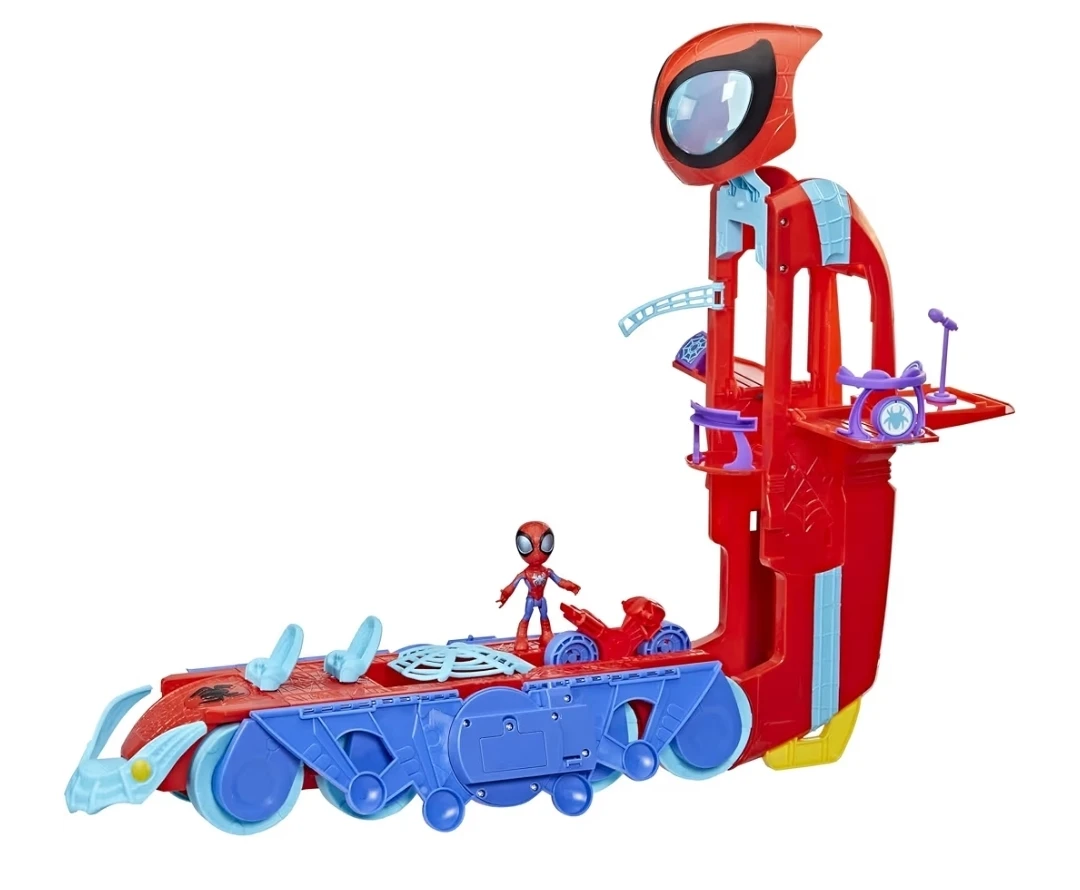 Marvel Spidey Crawl-R 2-in-1 Deluxe Headquarters Playset - photo 2