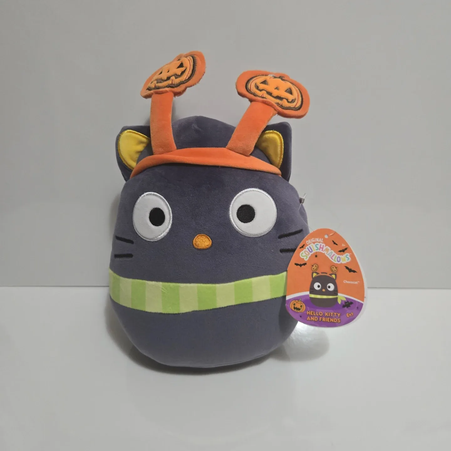 Squishmallows Hello Kitty Chococat Halloween Plush