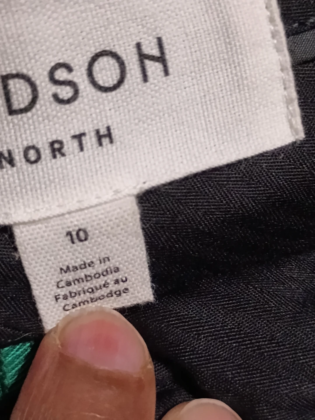 New Hudson North Green Pants - Size 10 - photo 4