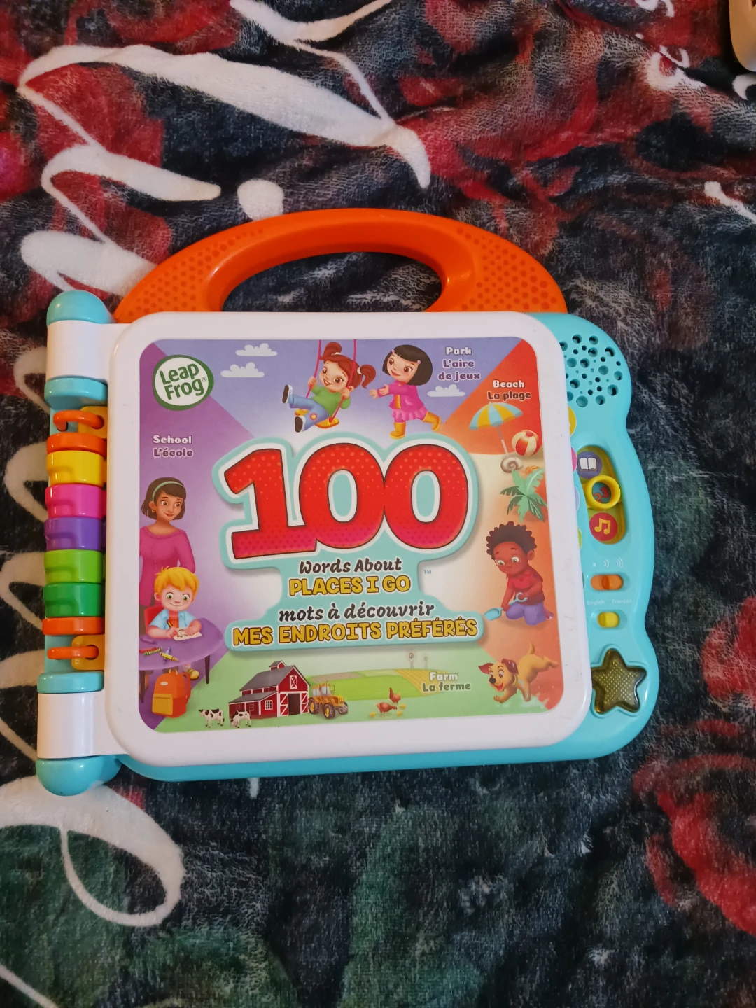 LeapFrog 100 Words About Places I Go Book