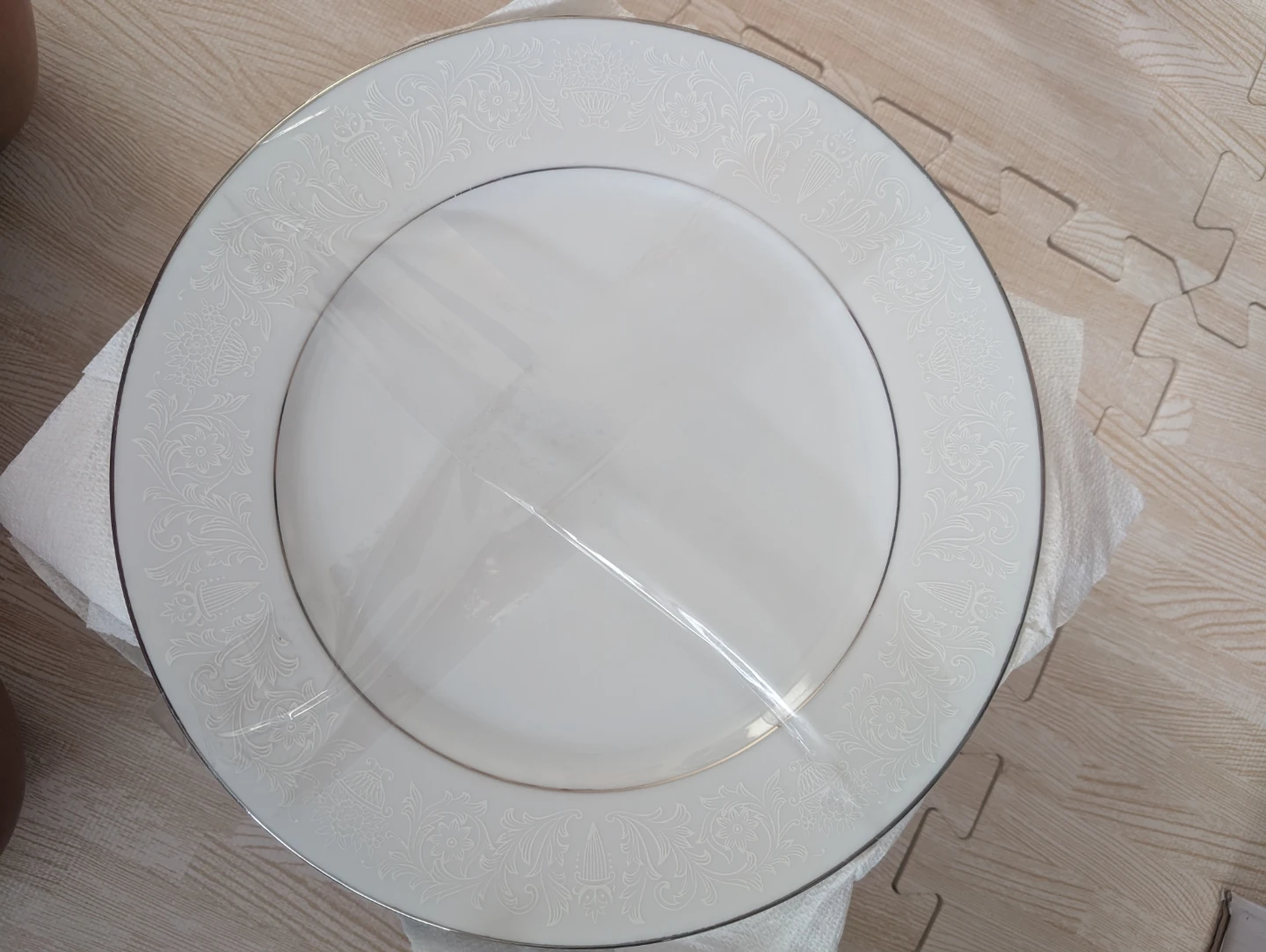 Crown Victoria Lovelace Fine China Plate