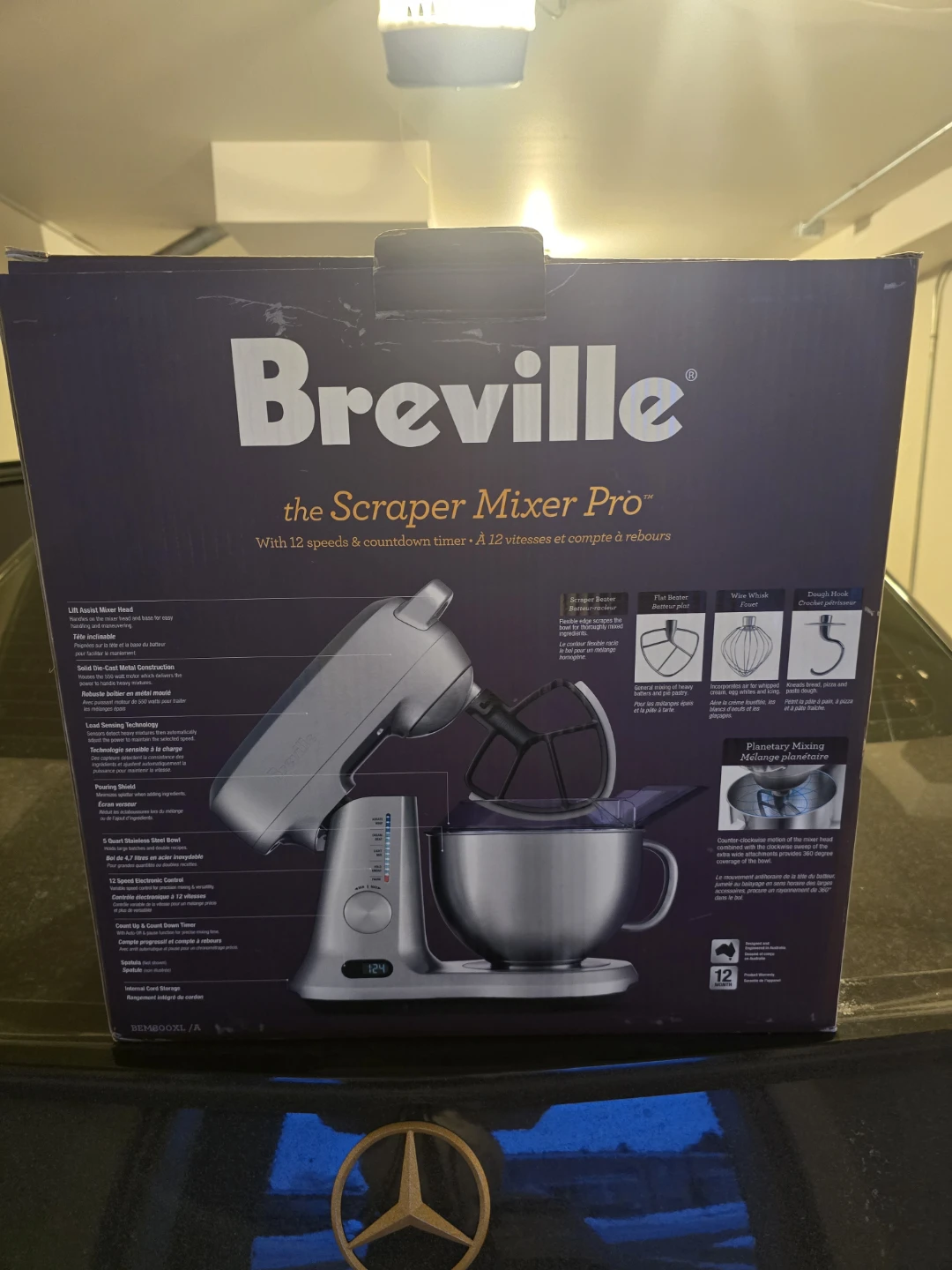 Breville Scraper Mixer Pro - New