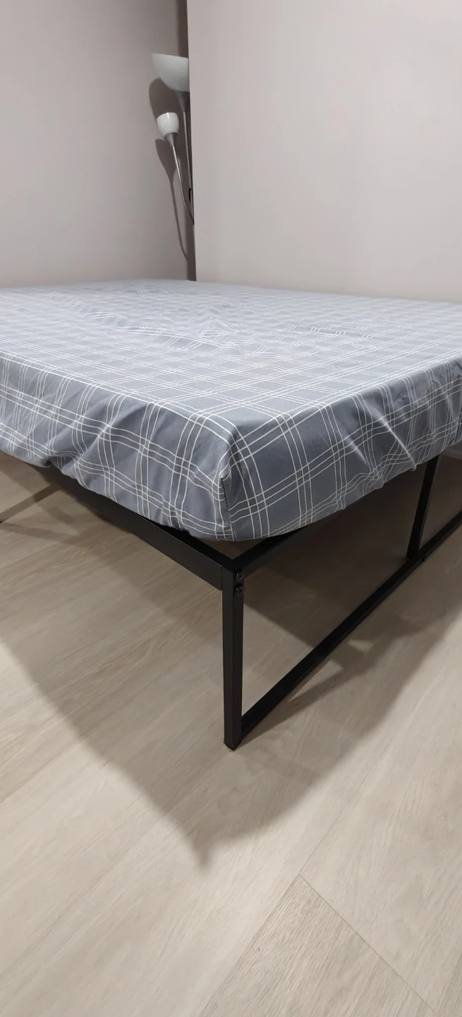 Queen Size Bed Frame Mattress +Bedsheets All-in-One Combo | $220 - photo 4