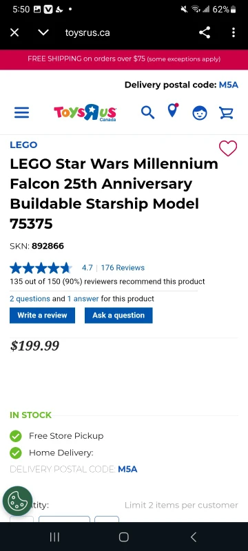 LEGO Star Wars Millennium Falcon 75375 - New - photo 2