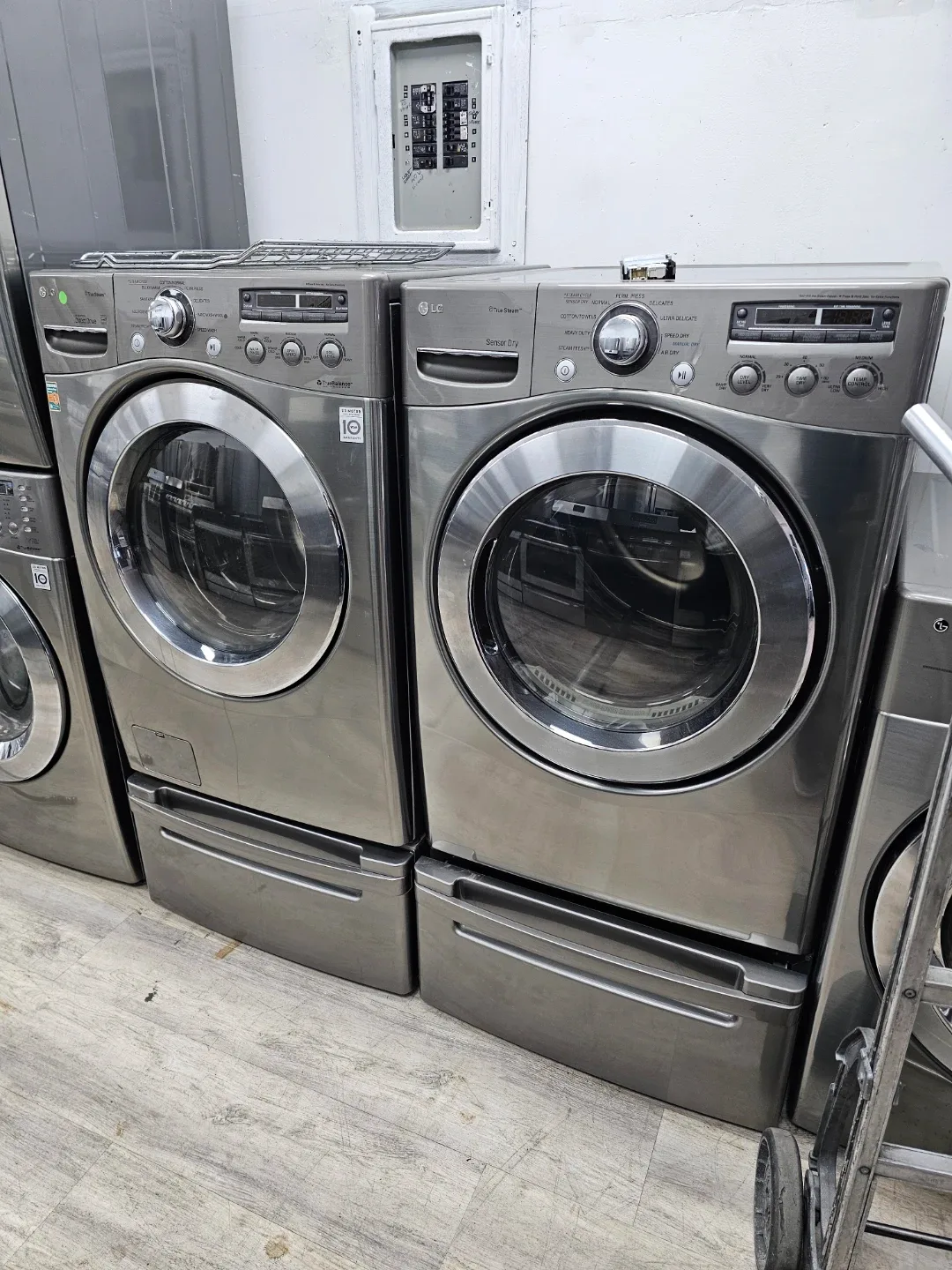 LG True Steam Washer - Sensor Dry