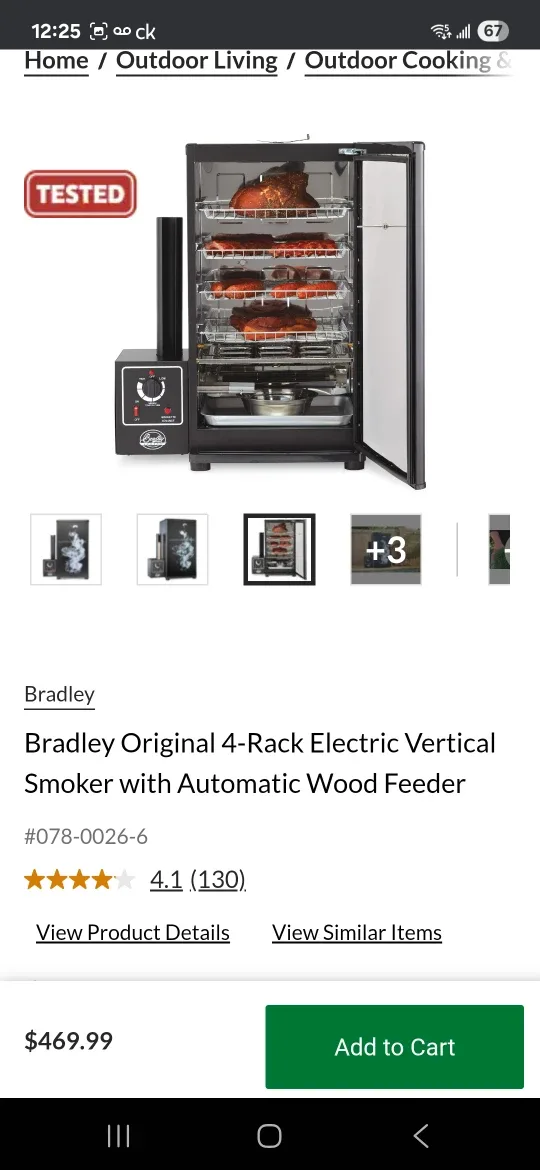 Bradley Original 4-Rack Electric Smoker