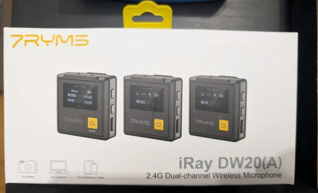 7RYMS iRay DW20 Wireless Microphone - New!