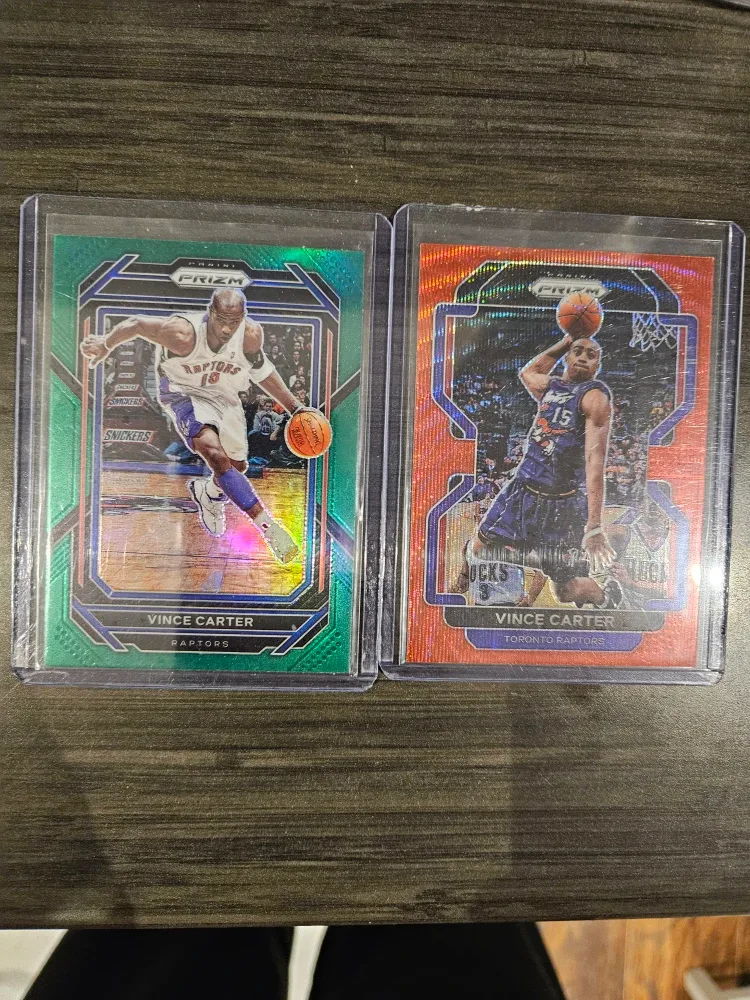 Vince Carter Prizm Basketball Cards
