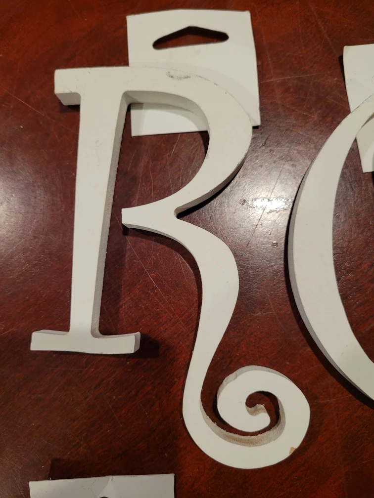 MPI Wood letters - photo 2