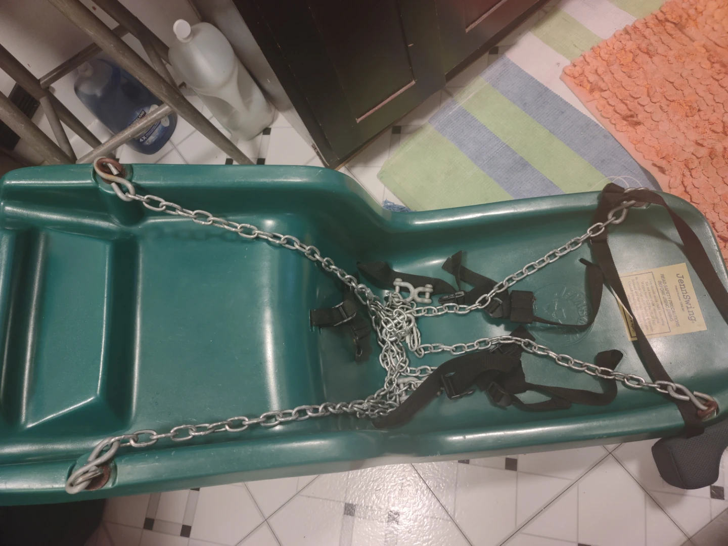 JennSwing Adaptive Special Needs Swing, Green