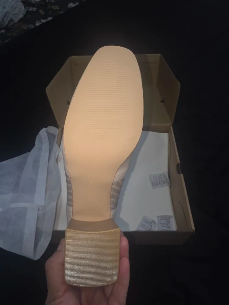 Beige Ankle Booties - Size 8 image indicator(4)