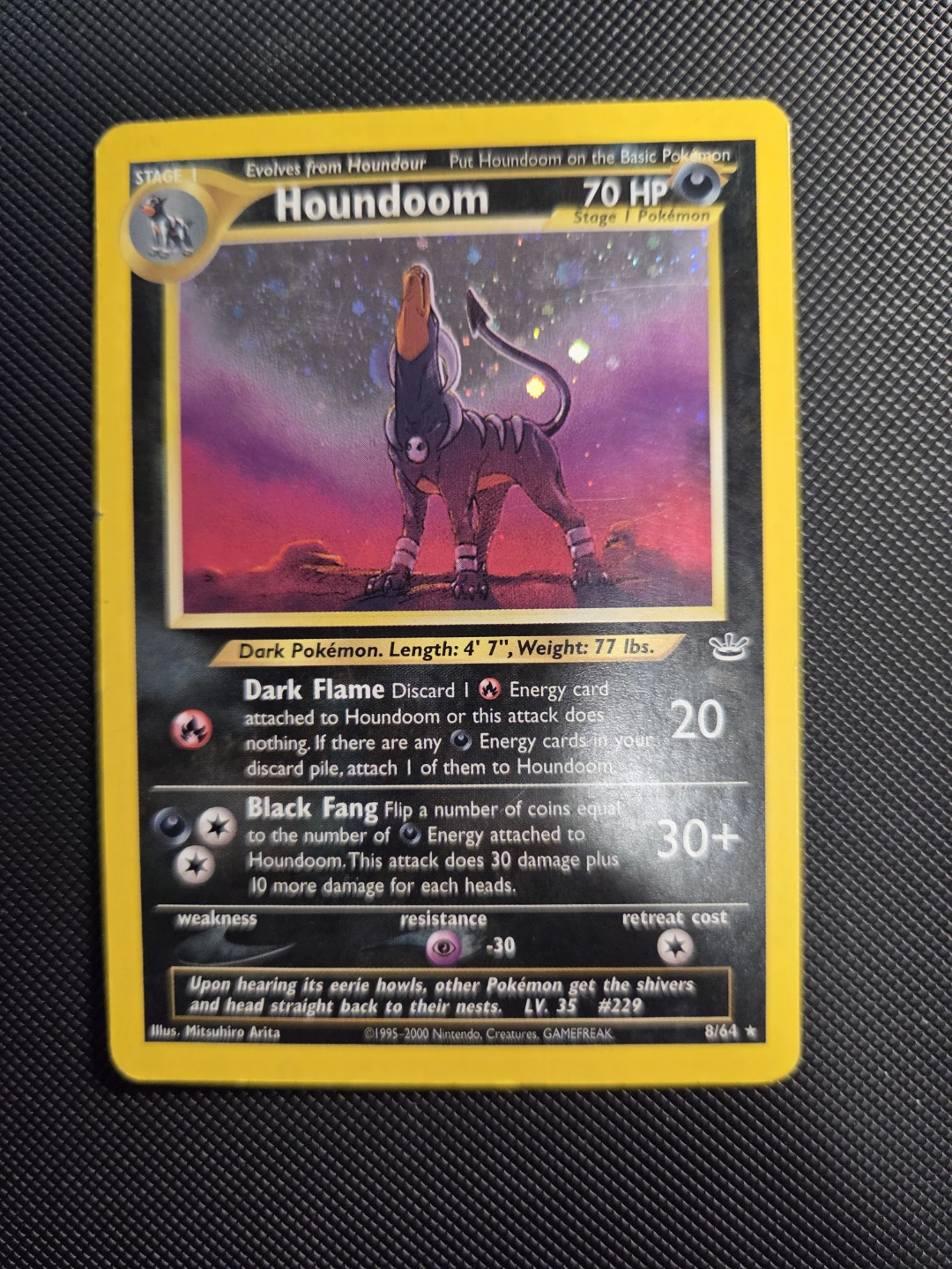 Houndour and houndoom - pokemon cards for sale