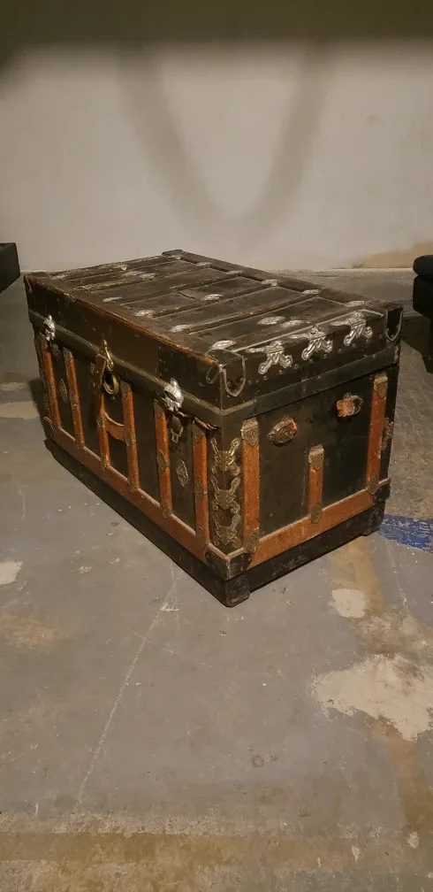 Antique Steamer Trunk