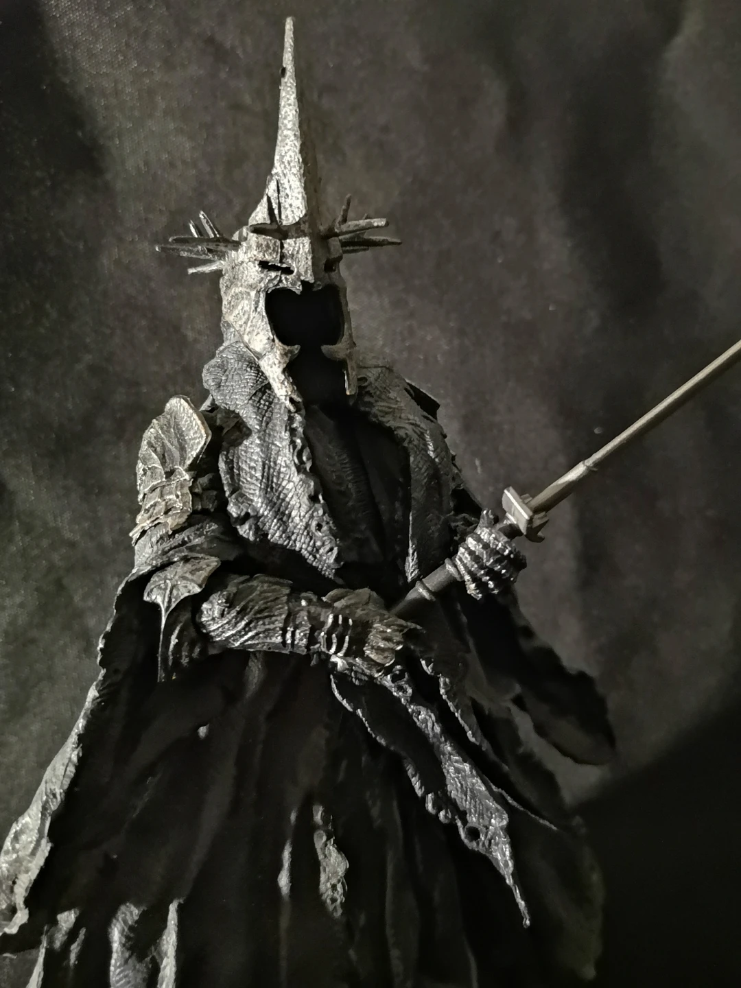 8" Morgul Lord Witch King of Angmar ~ 2003 LotR Figure - photo 2