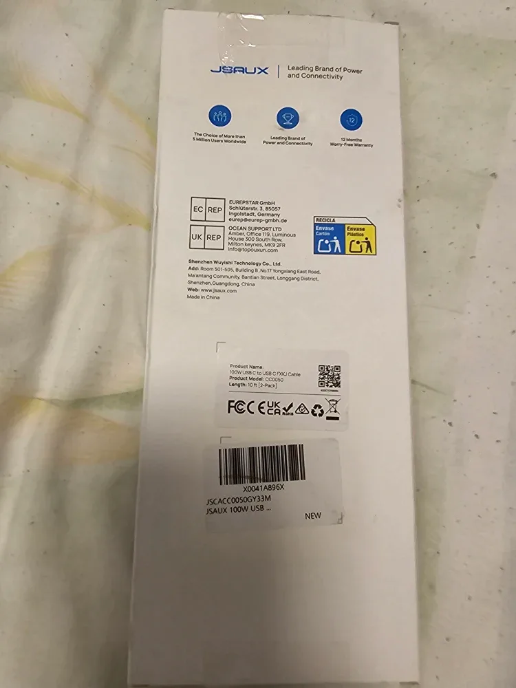 New JSAUX 100W USB-C to USB-C Cable image indicator(2)