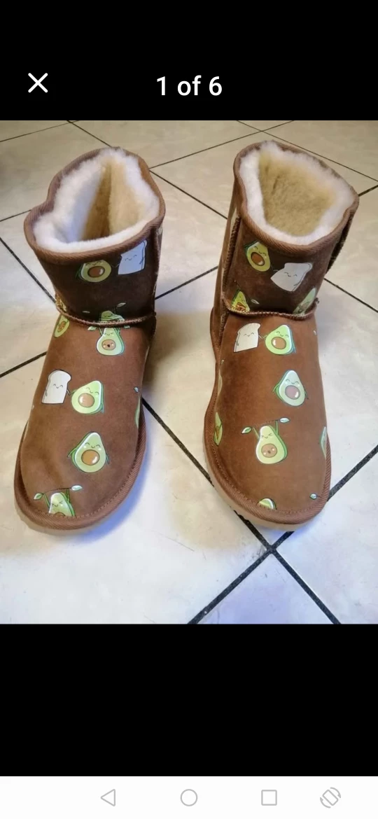 The Oodie Avocado Toast Slipper Boots - Women's Size 13 - photo 2