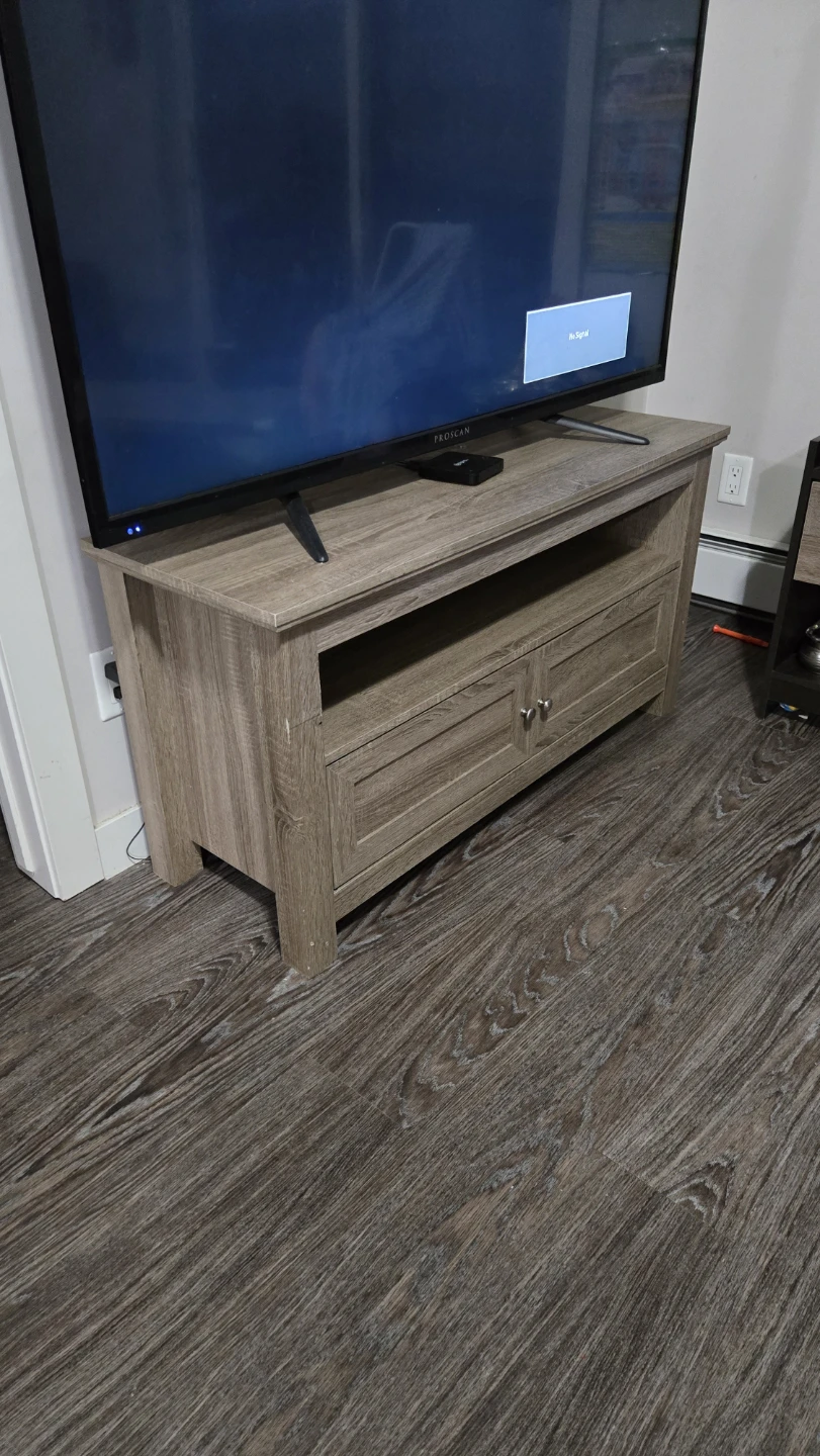 Proscan TV Stand - Light Wood - photo 4