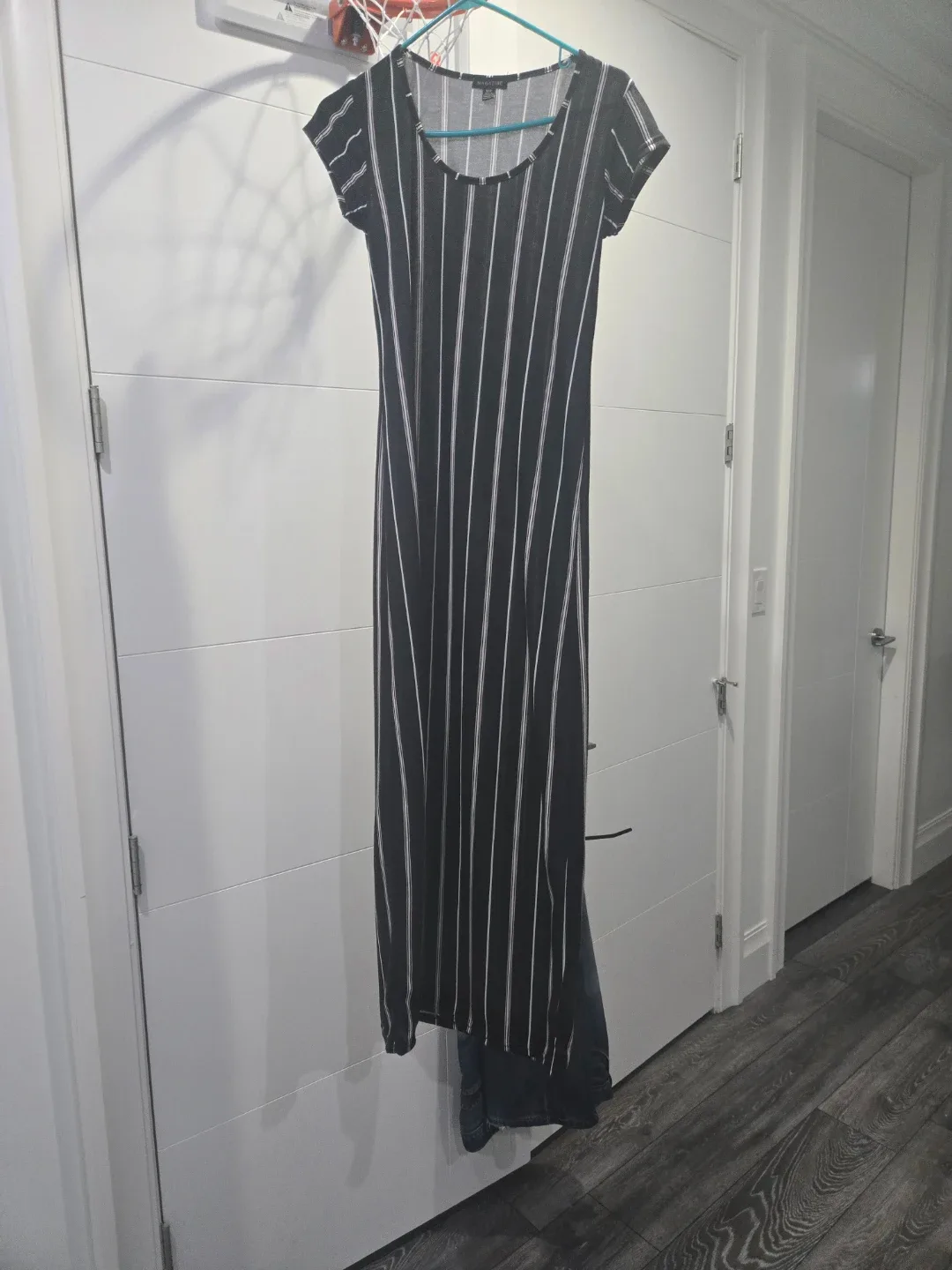 Magazine Striped Maxi Dress - Size S