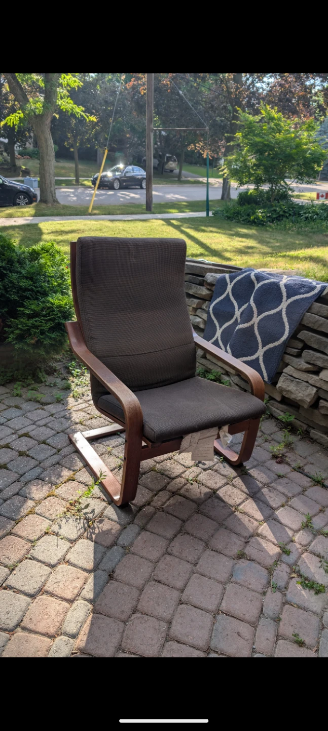 Brown Bentwood Armchair - photo 2