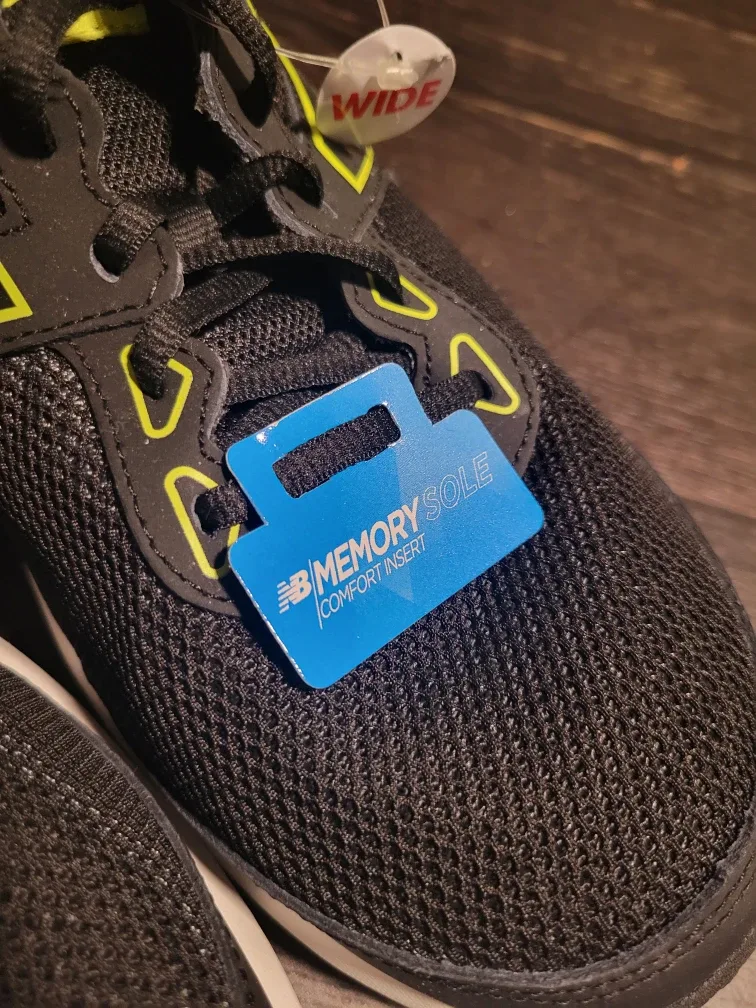 New Balance MX517BH1 Black/Yellow Shoes US 10 Wide image indicator(3)