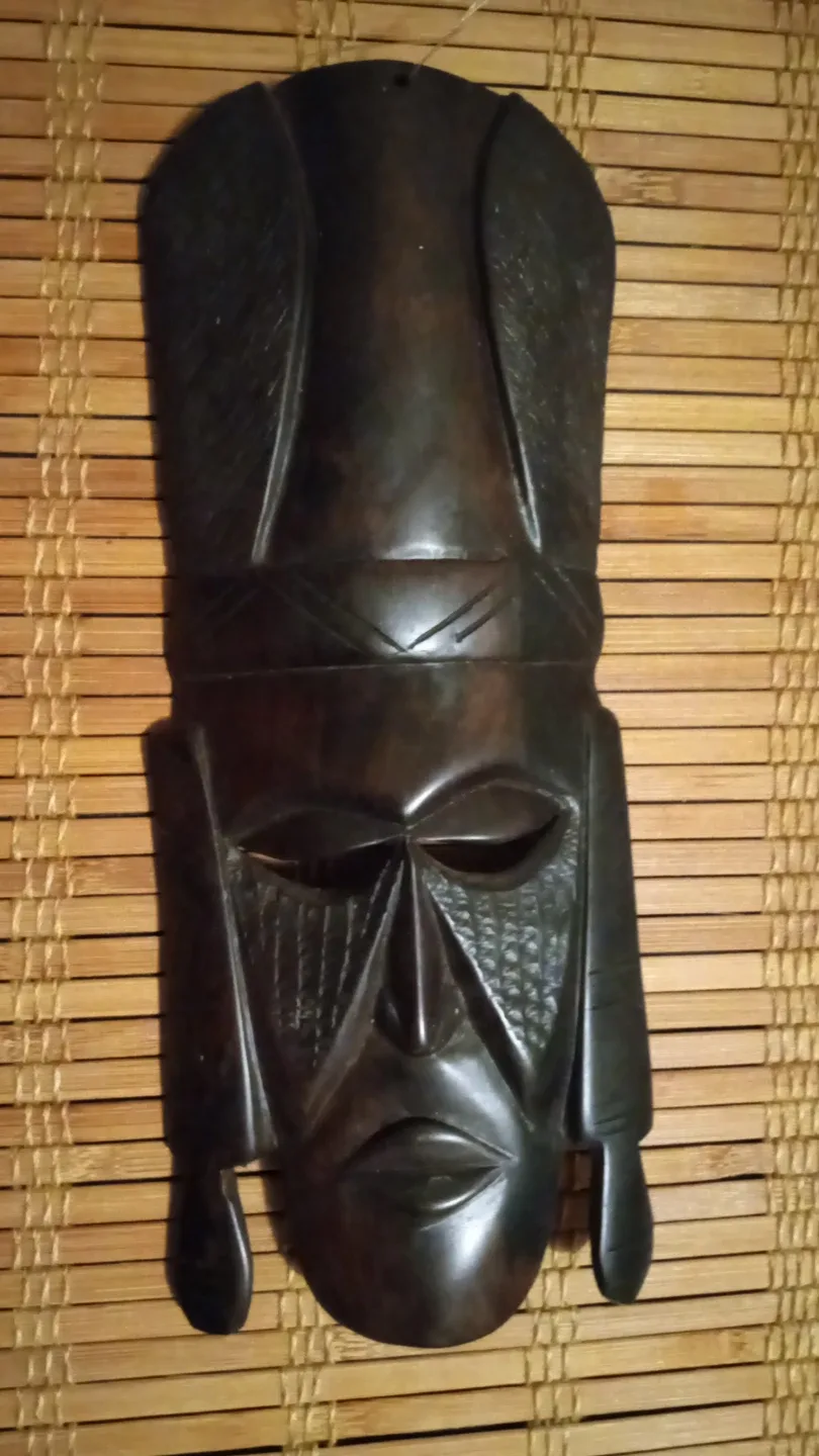 Wooden African Mask